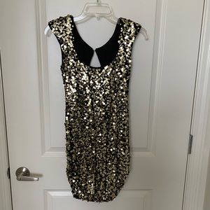 Sparkly cocktail dress